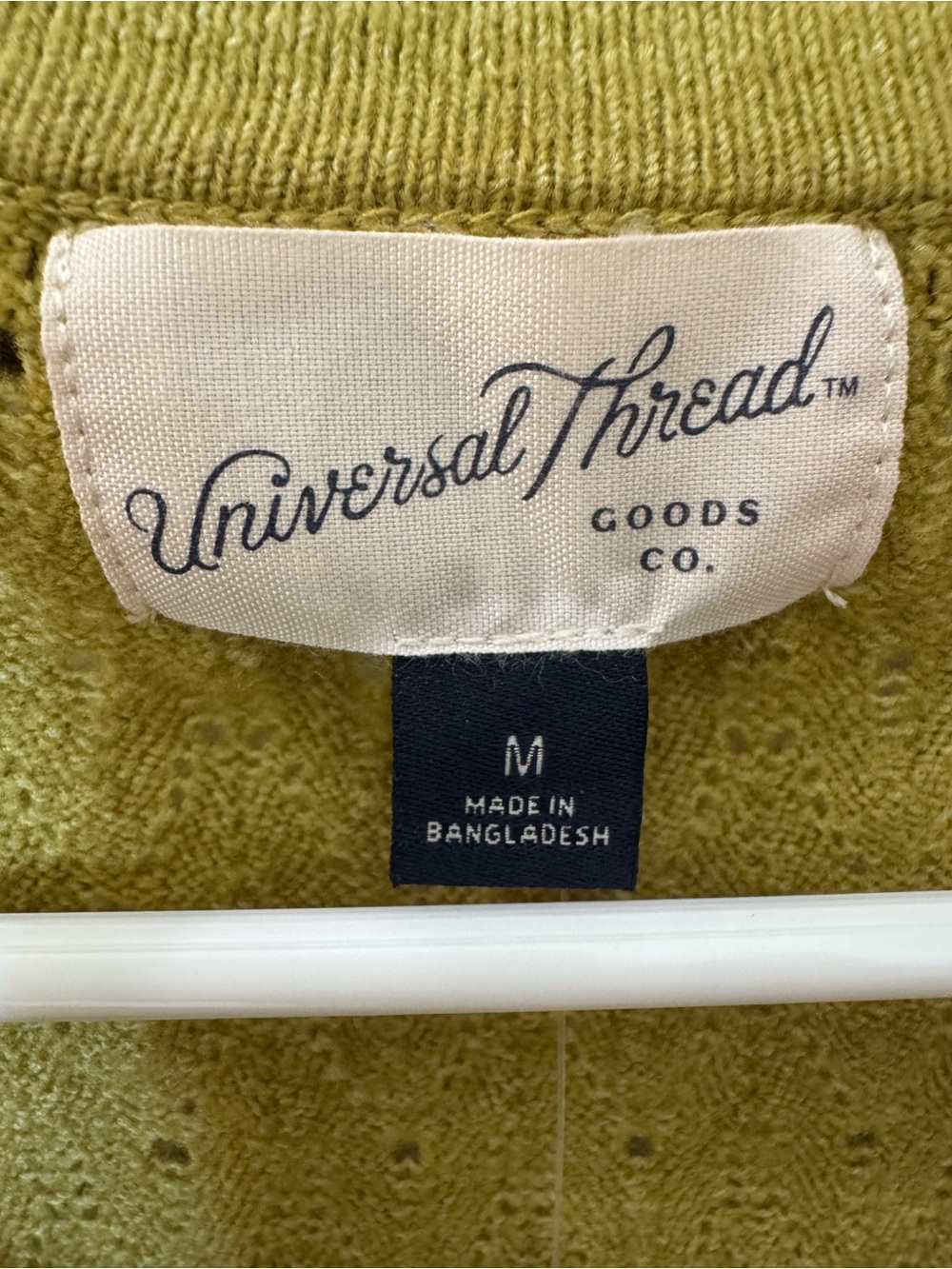 NWT Universal Thread Olive Green Knit Sweater - Picture 2 of 3